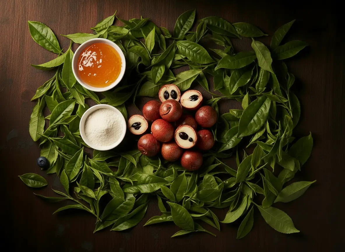 Ingredientes naturales PASSION FuXion con Guaraná y Jalea Real