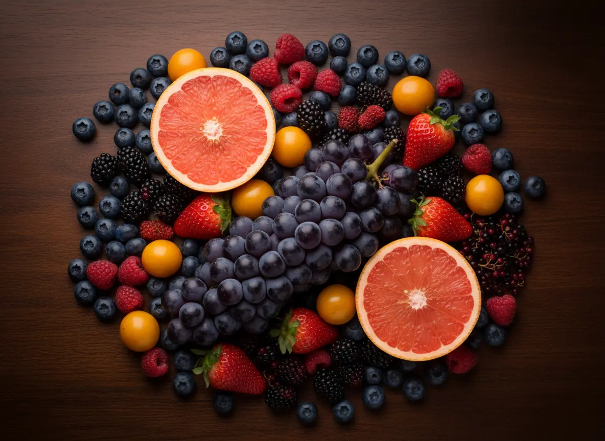 Ingredientes naturales YOUTH ELIXIR FuXion con Resveratrol, Berries y Aminoácidos