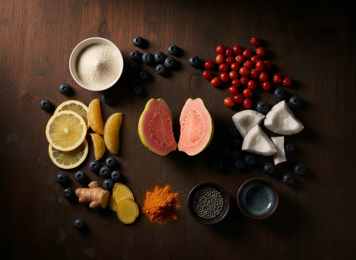 Ingredientes naturales BEAUTY-IN FuXion — Colágeno y Belleza